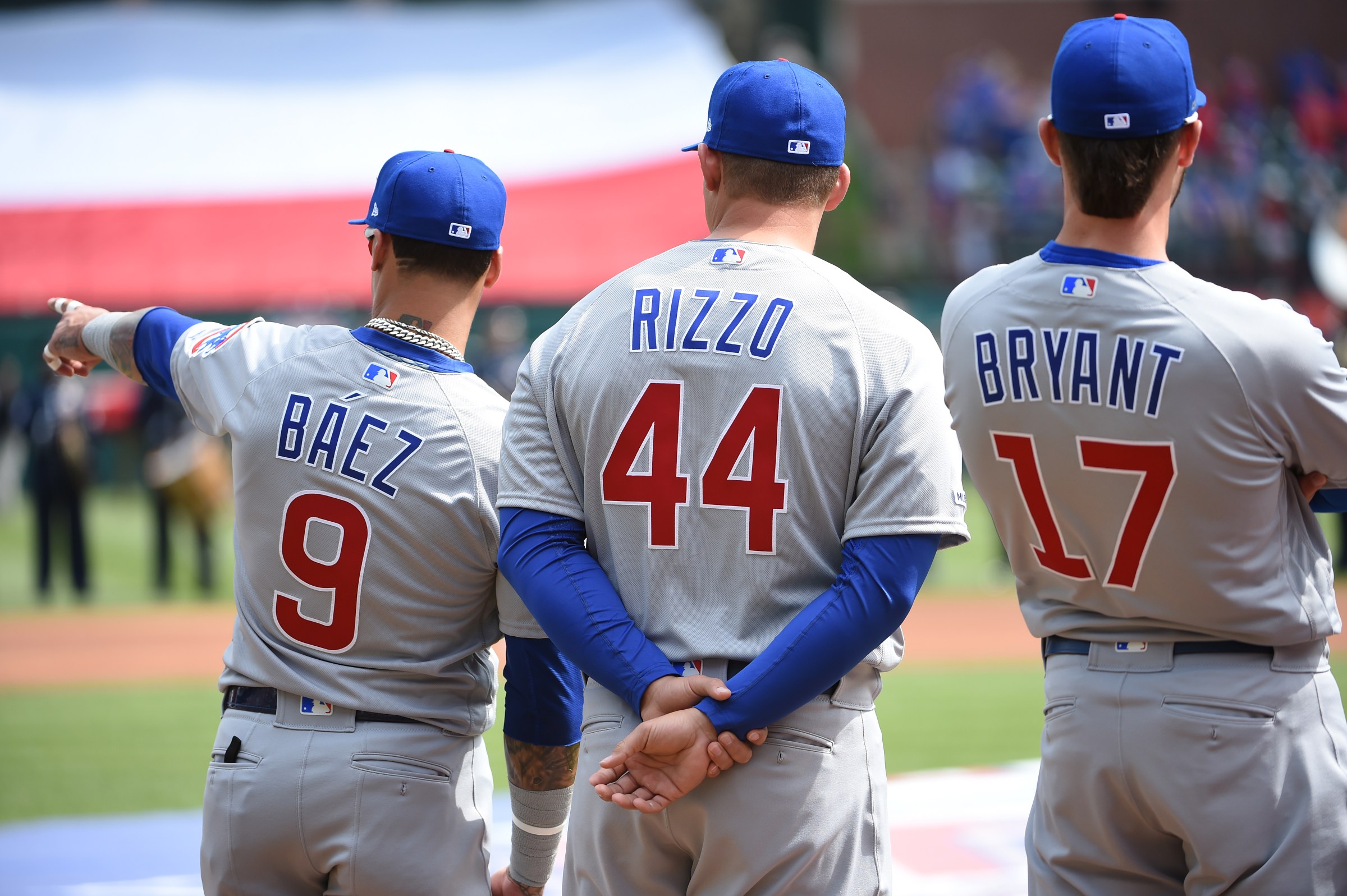 Chicago Cubs v. Texas Rangers