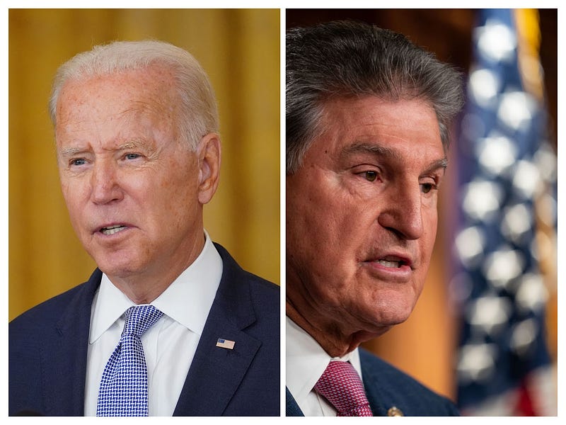 Why Joe Manchin Is Popular and Joe Biden Is Not