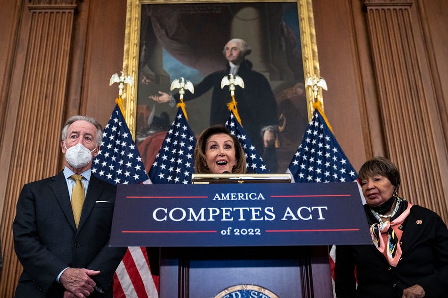 The Showdown Over the China Competition Bill