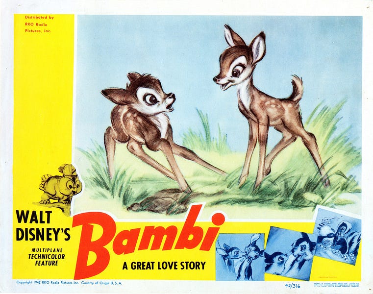 Bambi, Before It Was a Kids’ Movie