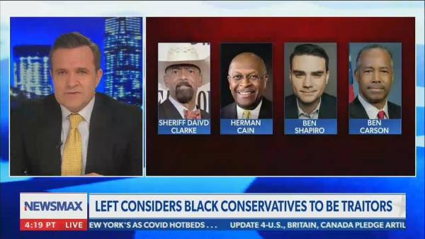 Fact Check: Did Newsmax Include Ben Shapiro in a Graphic on Black Conservatives?