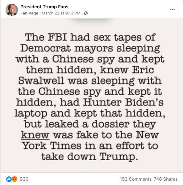 Fact Checking Claims About the FBI, a Chinese Spy, and Hunter Biden’s Laptop