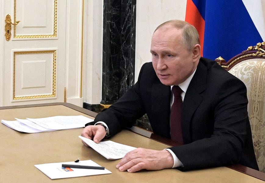 Putin Has Told Us What He Fears
