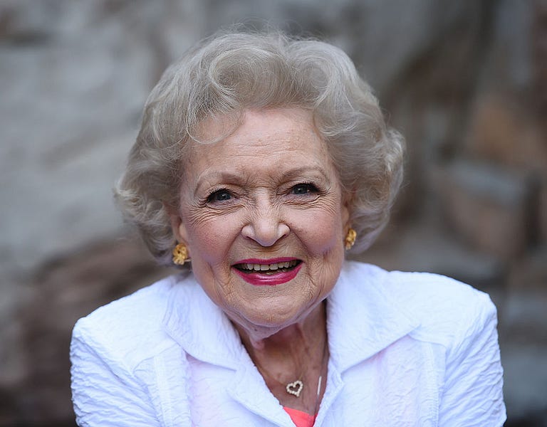 No, Betty White Did Not Have a COVID Booster Right Before Her Death