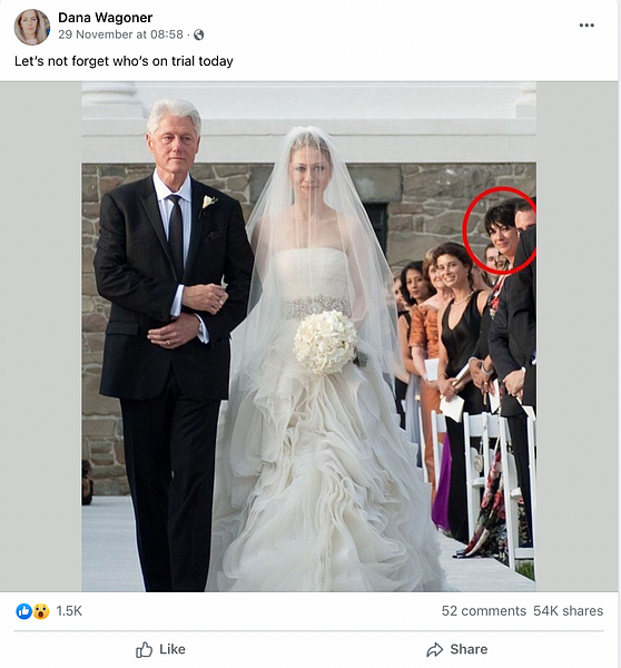 Was Ghislaine Maxwell at Chelsea Clinton’s Wedding?