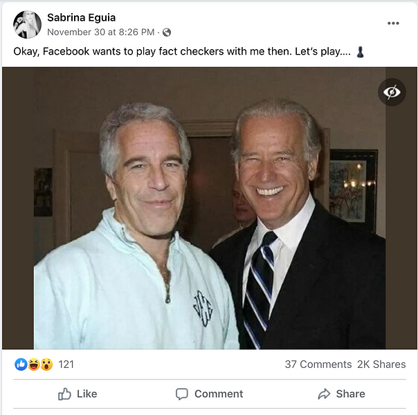 Does A Viral Photo Show Jeffrey Epstein With President Biden? - Alec ...