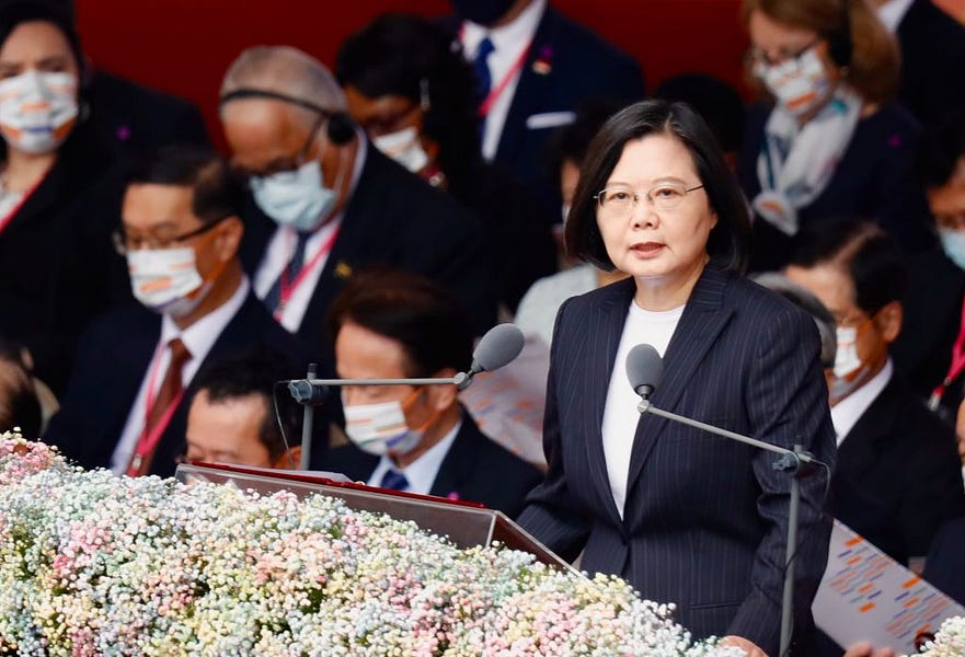Taiwanese President Tsai Ing-wen Stands Up to Xi Jinping