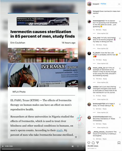 Does Ivermectin Cause Sterility in 85 Percent of Men Who Use It?