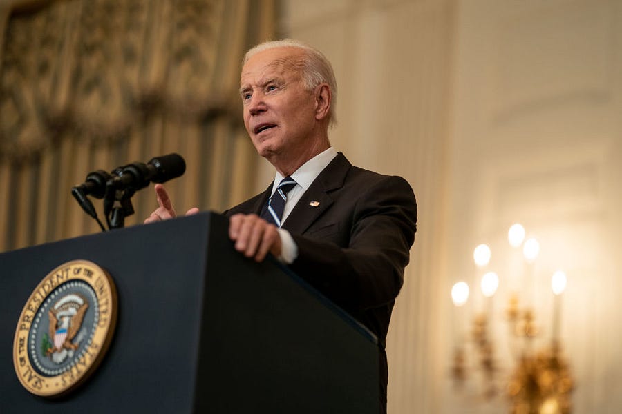 Biden Tries to Change the Subject