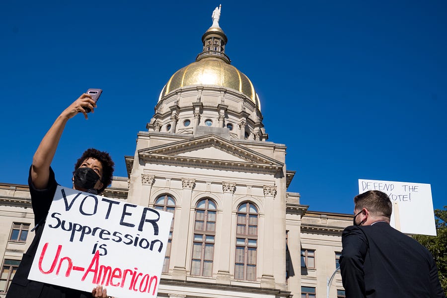 There Is More than One 'Big Lie' Shaping the Georgia Election Law Debate