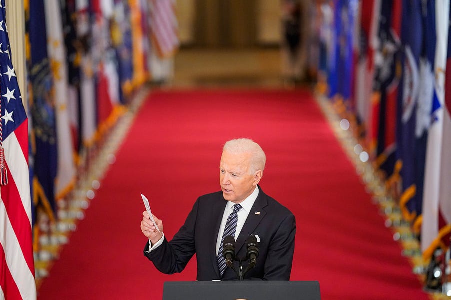 The Morning Dispatch: Biden's First Primetime Address