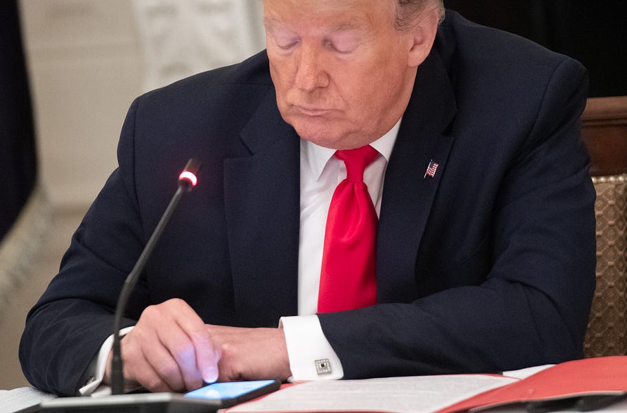 Toss Trump Off Twitter