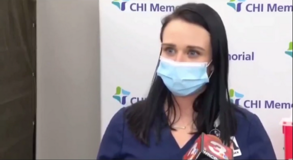Did the COVID Vaccine Cause a Nurse to Faint?