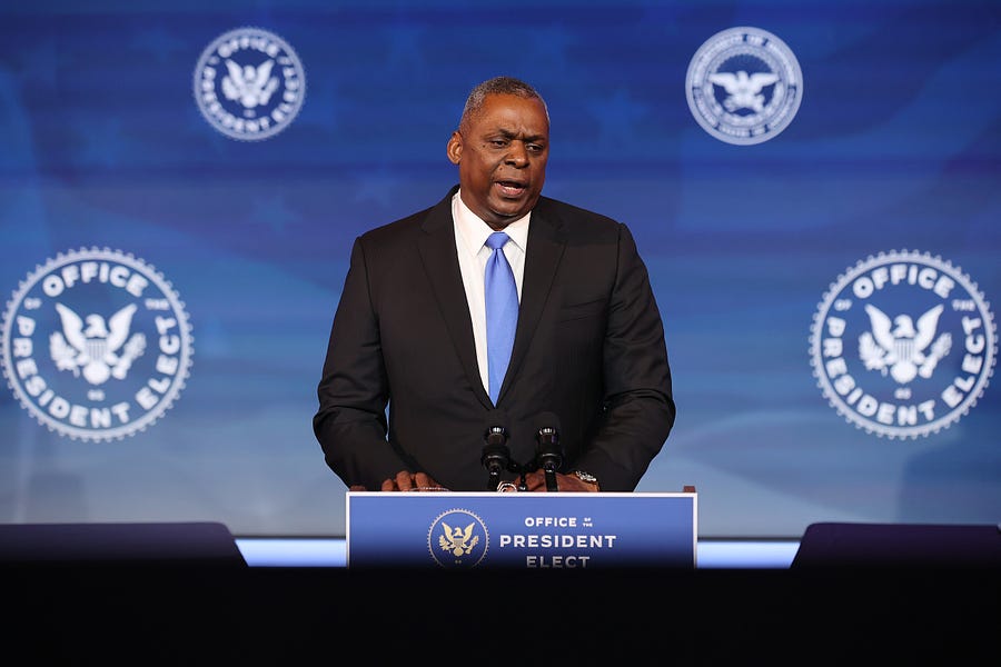 Joe Biden's Curious Defense of Gen. Lloyd Austin