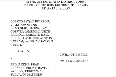Why Did a Georgia Judge Reverse an Order to Impound and Preserve Voting Machines?