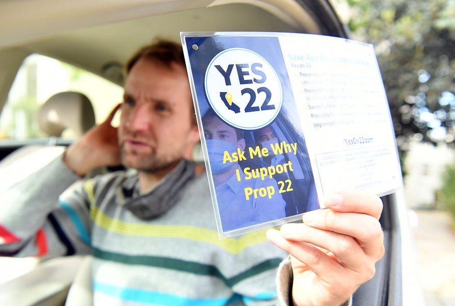 California Voters Show an Independent Streak