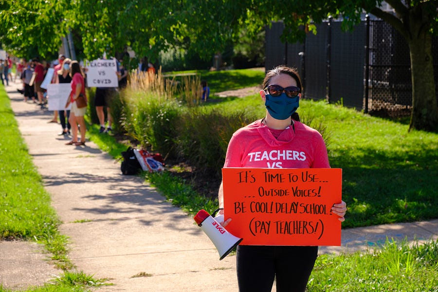 Teachers Unions Have Kept Schools Closed. Now They Want More Money?