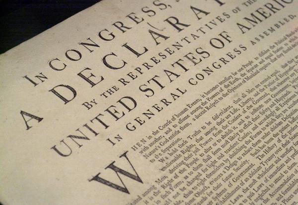 Featured image for post: Of Course the Declaration Is Law