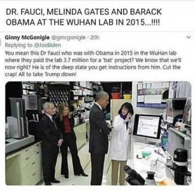 Did Dr. Fauci, Melinda Gates, and Barack Obama Visit a Wuhan Lab in 2015?