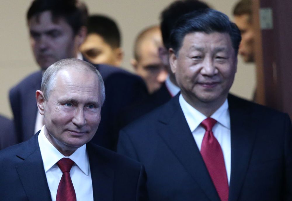 Russian President Vladimir Putin Attends The SPIEF 2019 In St.Petersburg