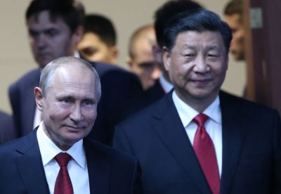Russian President Vladimir Putin Attends The SPIEF 2019 In St.Petersburg