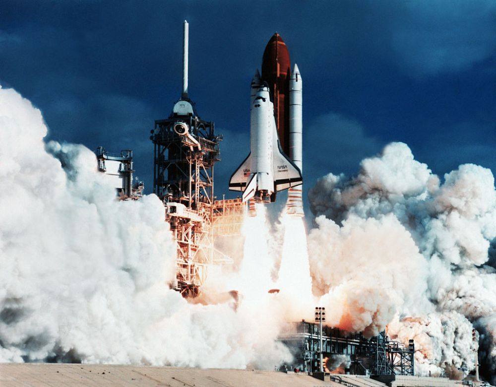 Space Shuttle Liftoff
