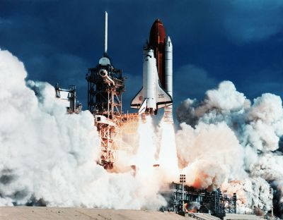Space Shuttle Liftoff