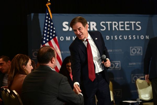 GOP Senate Candidate Holds Campaign Event In Philadelphia