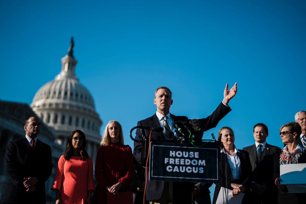 House Freedom Caucus Holds News Conference On Biden Administration’s Performance