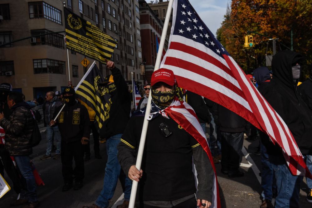 Protesters Gather In New York City To Rally Against Vaccine Mandates