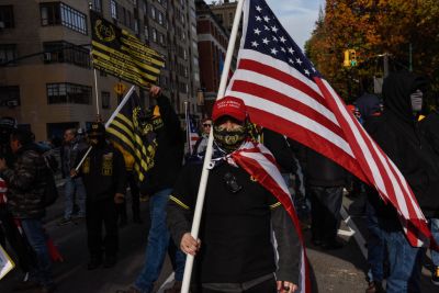 Protesters Gather In New York City To Rally Against Vaccine Mandates