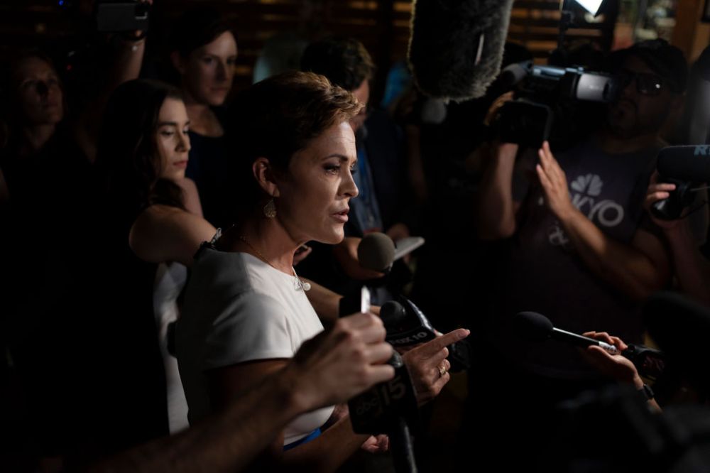 GOP Arizona Gubernatorial Candidate Kari Lake Holds Campaign Event In Chandler