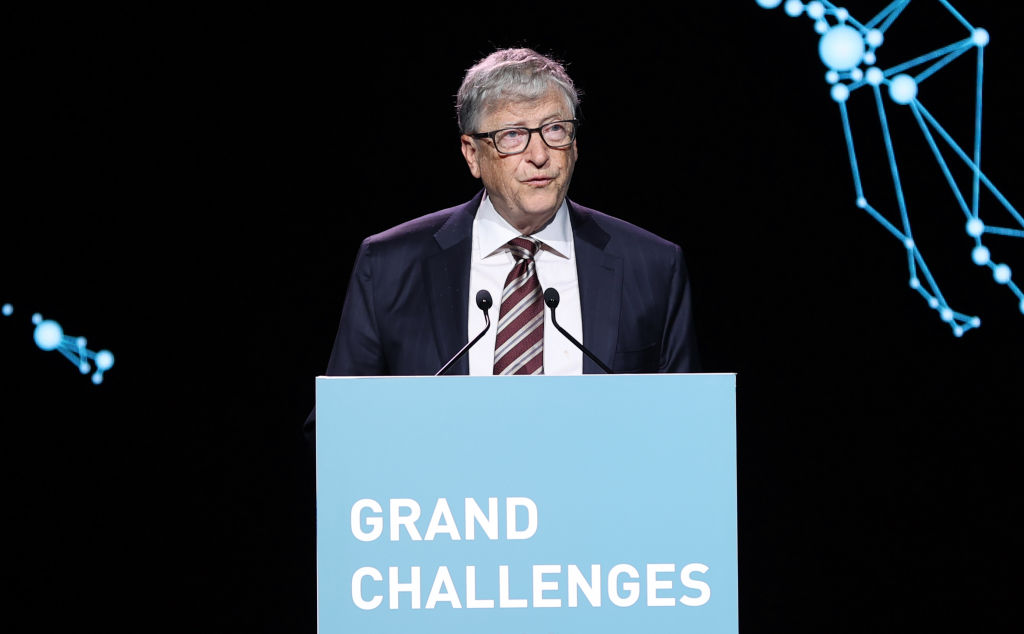 Microsoft founder Bill Gates in Brussels