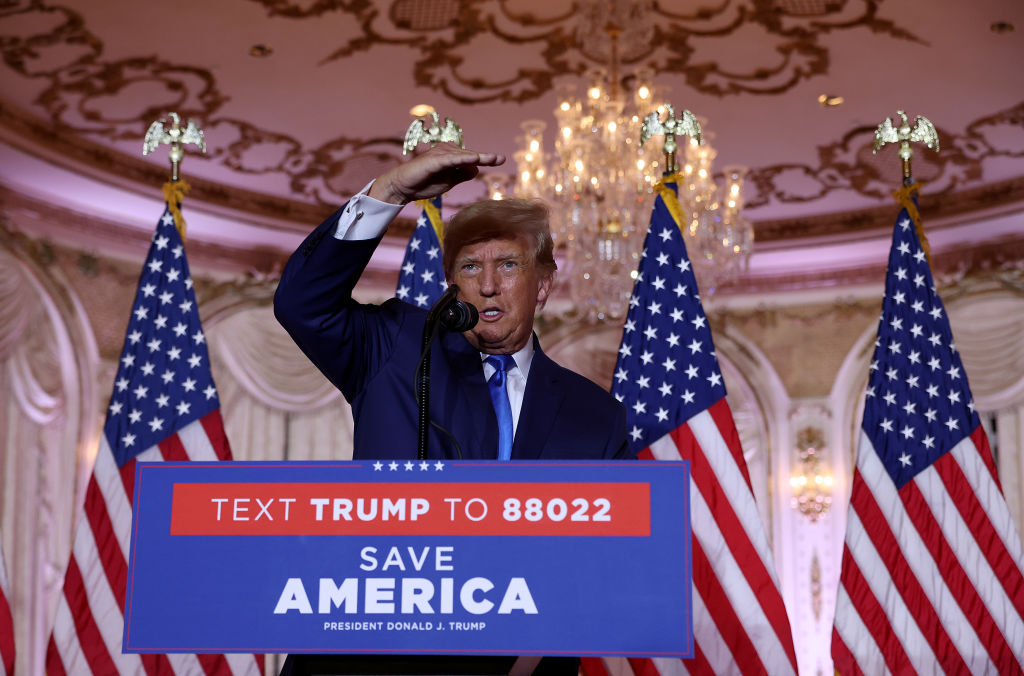 Former President Donald Trump Spends Midterm Election Night At Mar-a-Lago