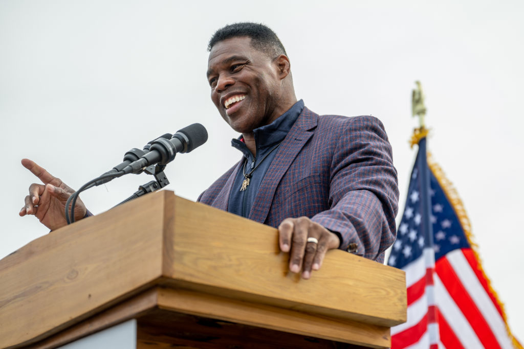 GOP Senate Candidate Herschel Walker Campaigns Ahead Of Runoff Election