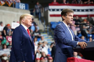 Former President Trump Holds Campaign Rally In Pennsylvania To Support Local Candidates