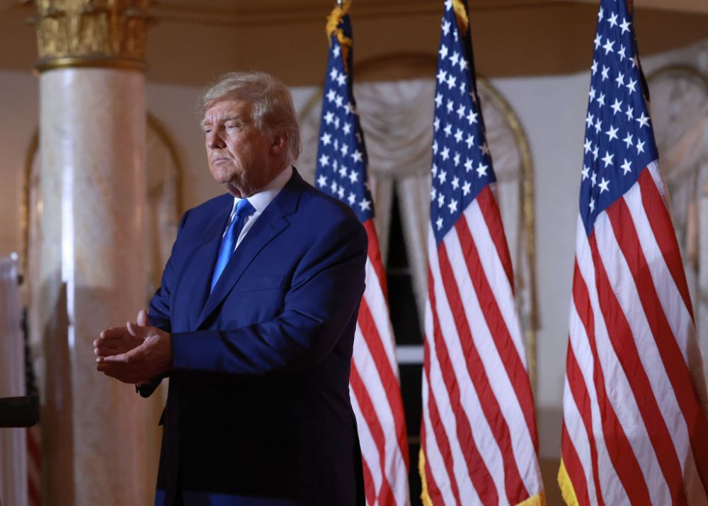 Former President Donald Trump Spends Midterm Election Night At Mar-a-Lago