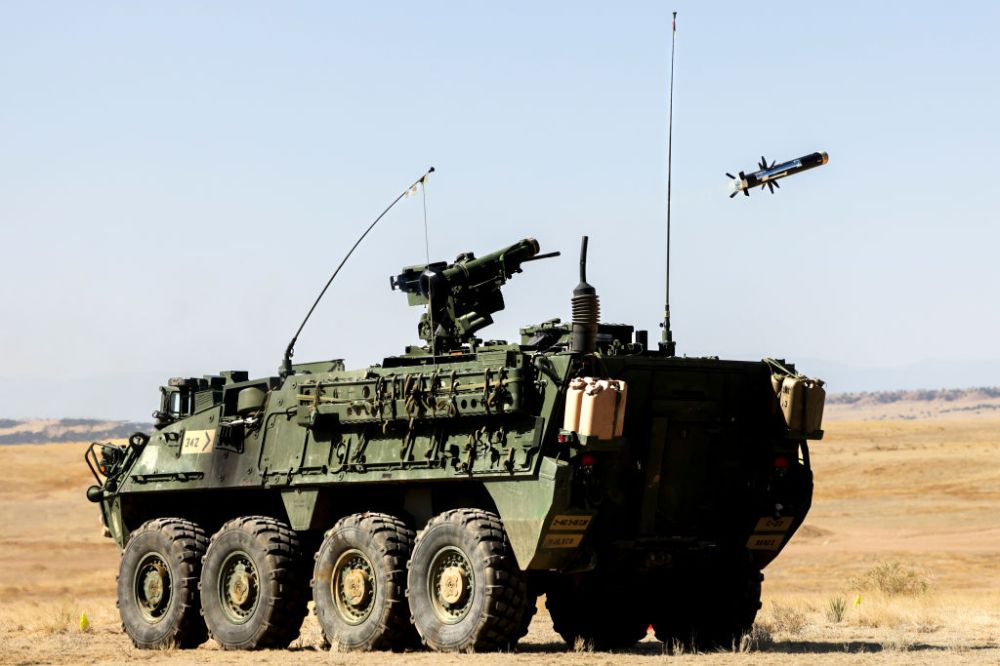 Army Holds Live-Fire Training Exercise With Javelin Missiles