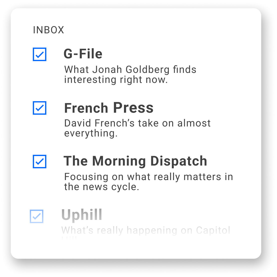 Newsletters