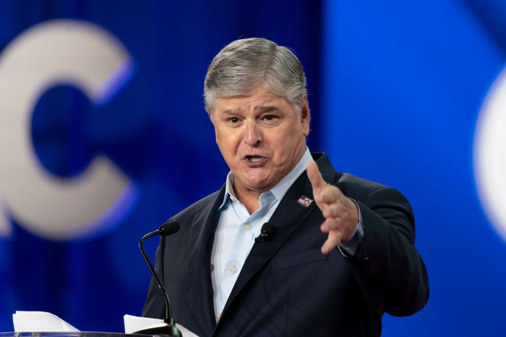 Sean Hannity speaks during CPAC (Conservative Political