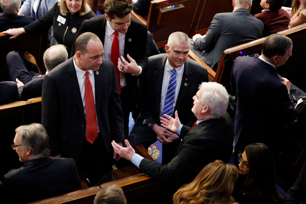 House And Senate Convene For The 118th Congress On Capitol Hill