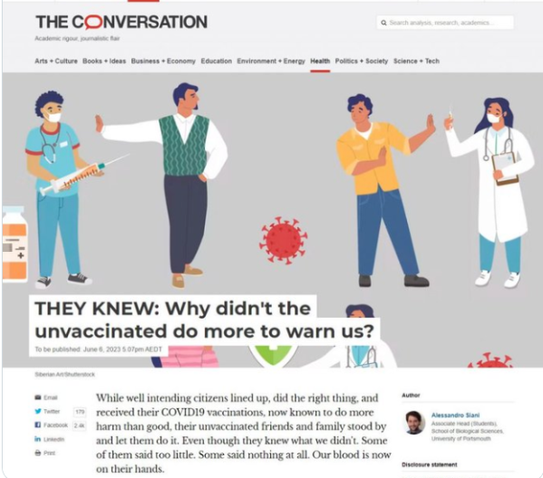 Featured image for post: Fact Checking a Fake Headline About COVID-19 Vaccines