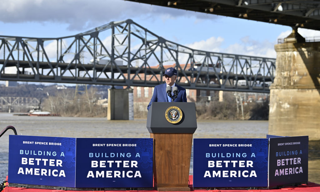US President Joe Biden travels to Kentucky