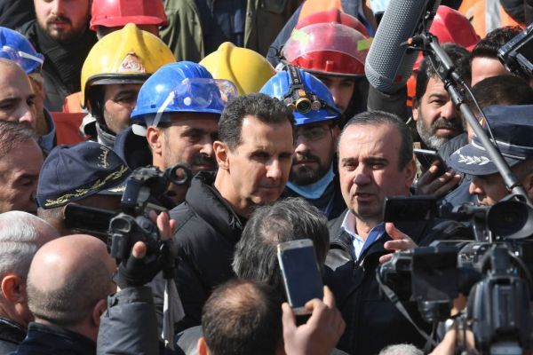 Featured image for post: Assad’s Earthquake Opportunism