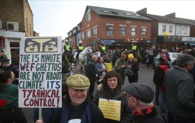 Protests Against Oxford Becoming A 15-Minute City
