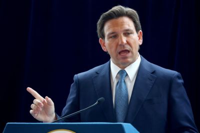 Florida Governor Ron DeSantis Speaks At The Reagan Presidential Library