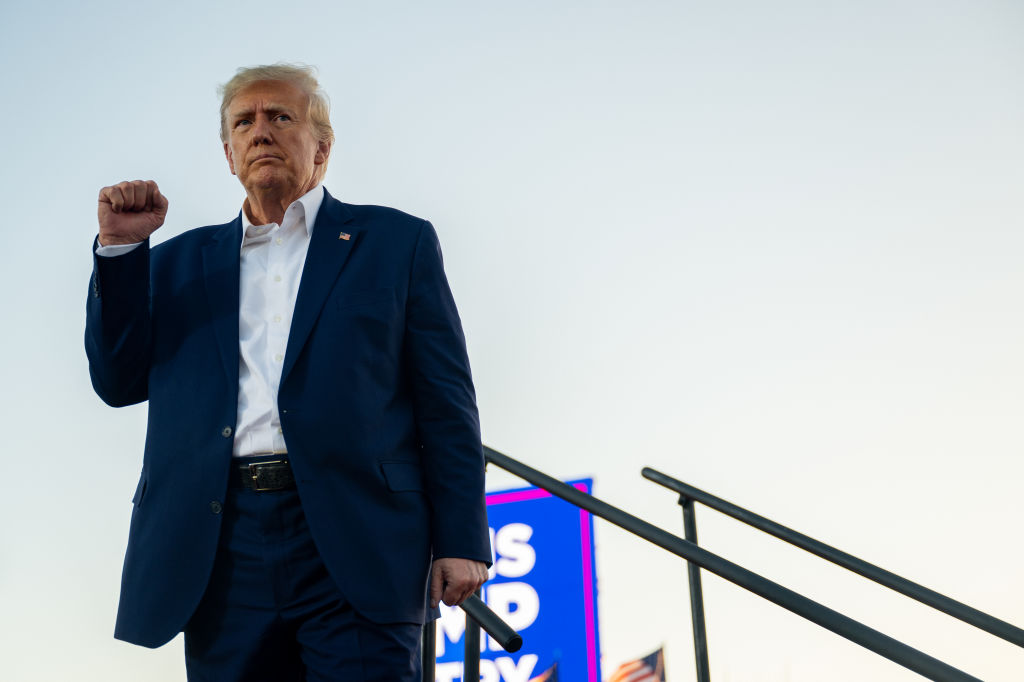 Donald Trump Holds First Rally Of 2024 Presidential Campaign