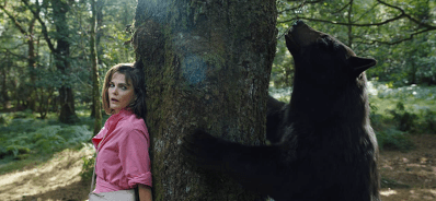 (Keri Russell in ‘Cocaine Bear.’ Image via IMDb.)
