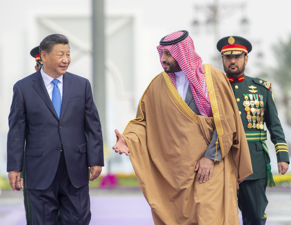 Chinese President Xi Jinping in Saudi Arabia