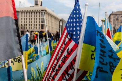 A Fallen Soldiers Memorial Site In Kyiv, Ukraine